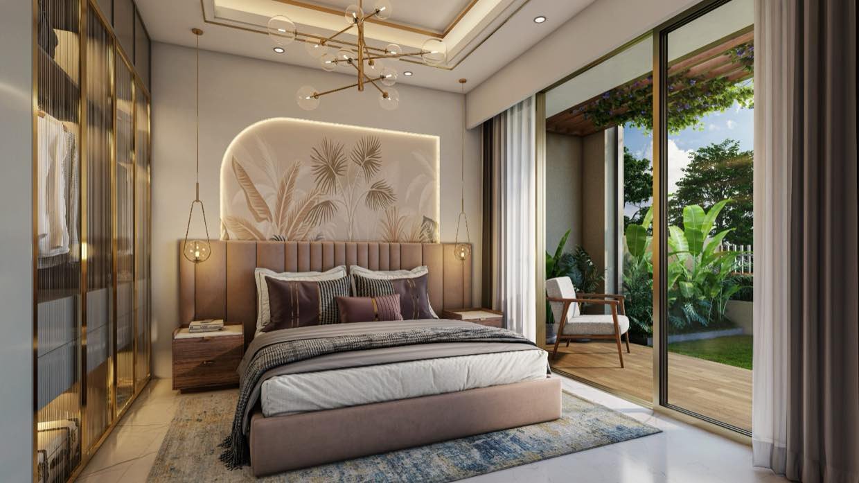The bedroom